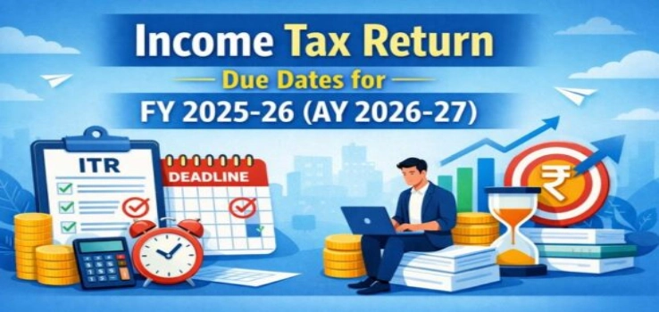 Income Tax Return (ITR) Due Date FY 2025-26